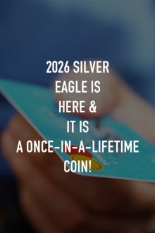 imagen: 2026 Silver Eagle is here & it is a once-in-a-lifetime coin!