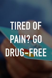 imagen: Tired of Pain? Go Drug-Free